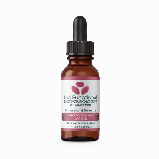 Liquid Vitamin D3 w/ K2 - 1 drop 600 servings