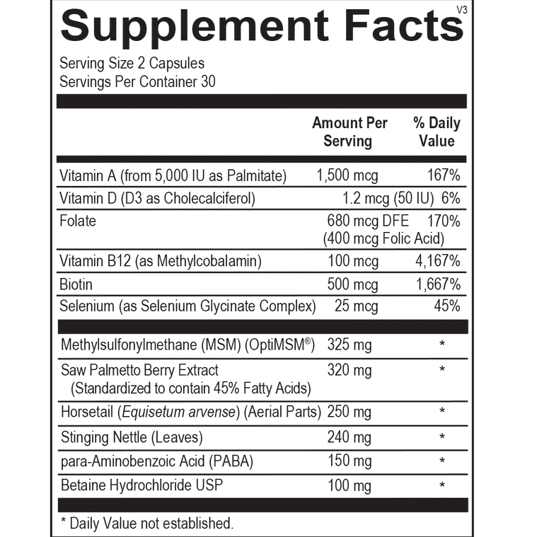 Hair, Skin, and Nail Support - 60ct